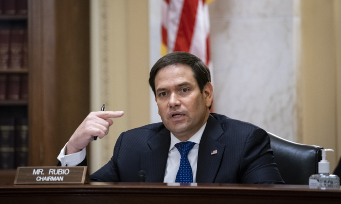 El senador Marco Rubio (R-FL) Marco Rubio, preside una audiencia el 10 de junio de 2020 en Washington, DC. (Al-Drago-Pool/Getty Images)
