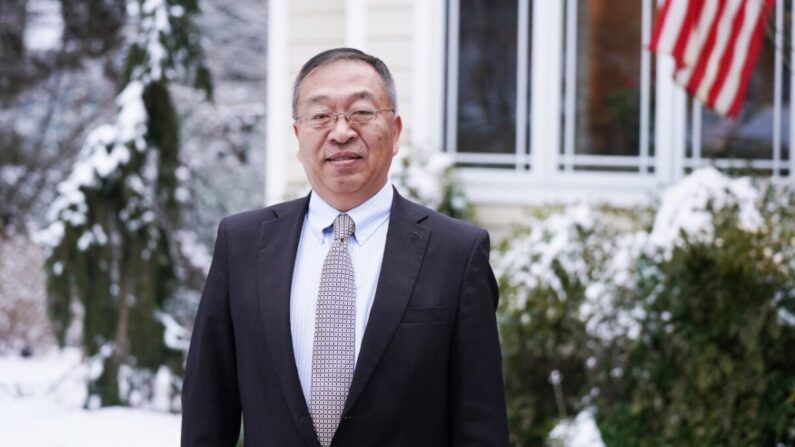 Miles Yu, exasesor principal de políticas sobre China del exsecretario de Estado de los Estados Unidos, Mike Pompeo, en Annapolis, Maryland. (Tal Atzmon/The Epoch Times)