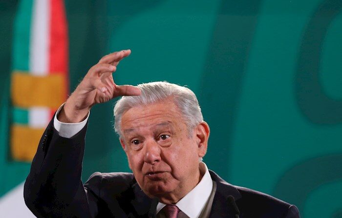 Imagen de archivo del presidente de México, Andrés Manuel López Obrador. EFE/ Sáshenka Gutiérrez