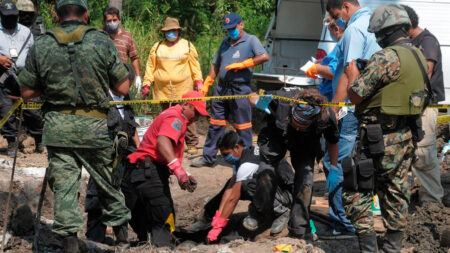 Hallan en el norte de México un centro de exterminio del crimen organizado