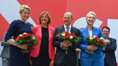 Socialdemócratas vencen por escaso margen al partido de Merkel en las elecciones alemanas