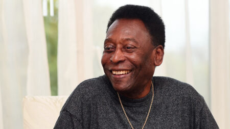 Pelé se trata una infección respiratoria