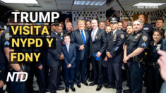 NTD Noticias: Visita de Trump sorprende a policías y bomberos de Nueva York