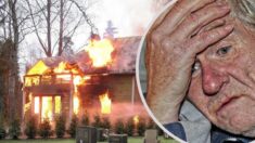 Policía rescata a abuelito de 79 años atrapado en su casa en llamas: “Habría sido catastrófico”