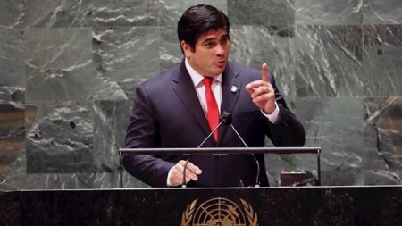 Costa Rica denuncia situación en Cuba y Nicaragua durante Asamblea de ONU