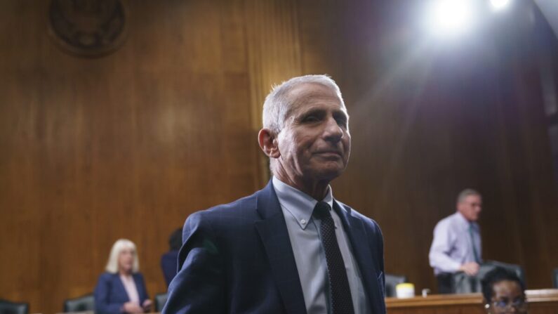 Dr. Anthony Fauci en Washington el 20 de julio de 2021. (J. Scott Applewhite/Pool/Getty Images)