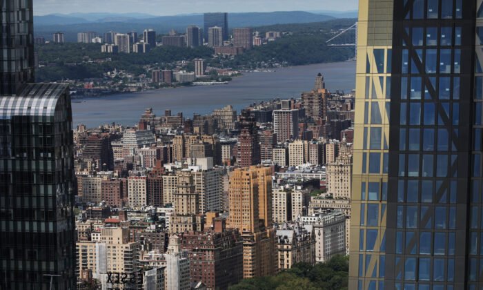 Horizonte de Manhattan en la ciudad de Nueva York, el 13 de junio de 2019. (Spencer Platt/Getty Images)