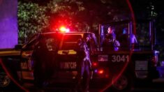 Valientes policías de México rescatan a dos personas en medio de un incendio