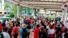 Inmigrantes ilegales alistan una nueva caravana desde el sur de México hacia la capital del país