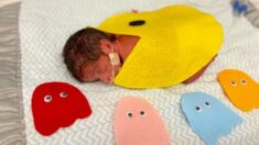 Enfermeras de UCIN visten a bebés con adorables y «espeluznantes» disfraces de Halloween