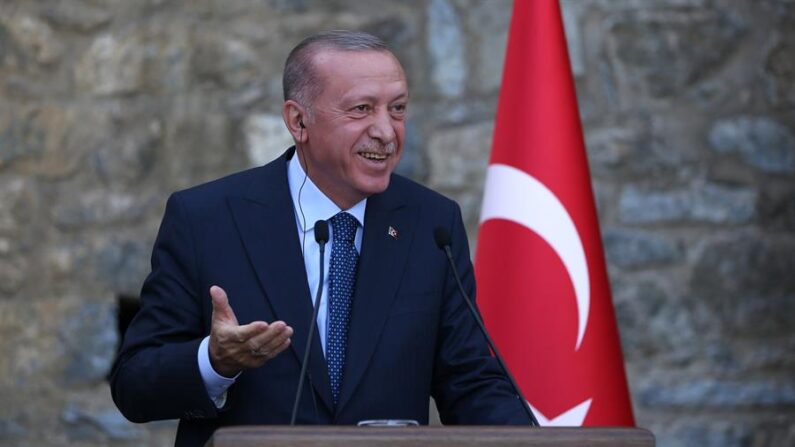 Fotografía de archivo del presidente turco, Recep Tayyip Erdogan. EFE/EPA/Erdem Sahin
