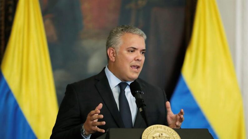 El presidente de Colombia, Iván Duque, en una fotografía de archivo. (EFE/ Mauricio Dueñas Castañeda)