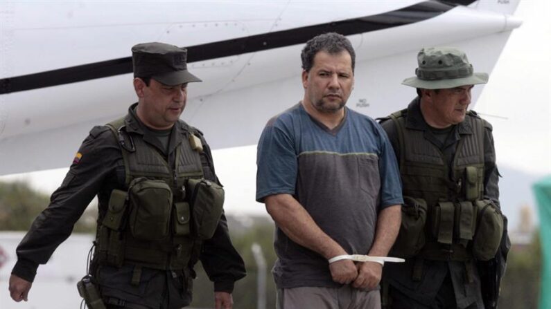 Fotografía de archivo donde aparece el narcotraficante colombiano Daniel Rendón Herrera, alias "Don Mario". EFE/Rafa Salafranca