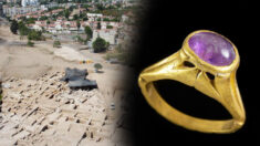 Descubren anillo de oro con una piedra preciosa del siglo VII en la mayor bodega bizantina del mundo