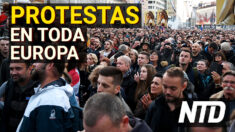 NTD Noticias: Protestas en toda Europa contra nuevas restricciones por COVID-19
