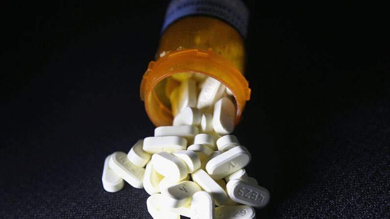 Oxicodona recetada a un paciente con dolor crónico, el 23 de marzo de 2016, en Norwich, CT. (John Moore/Getty Images)
