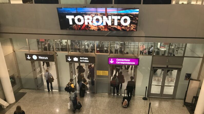Vistas del aeropuerto internacional Toronto Pearson en Toronto, Canadá, el 3 de mayo de 2018. (Daniel Slim/AFP vía Getty Images)