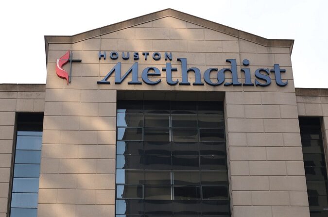 El Hospital Metodista de Houston ha despedido a más de 100 empleados que se negaron a recibir la vacuna COVID-19, Houston, Texas, 22 de junio de 2021 (Mei Zhong/The Epoch Times)