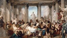 Un recordatorio de la moralidad: La pintura «Los romanos de la decadencia» de Thomas Couture