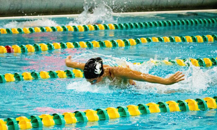 Foto sin fecha que muestra a un nadador en una piscina. (Ryan Fleischer/Unsplash)