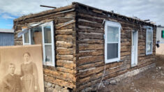 Encuentran cabaña de la época de los pioneros de 1800 oculta en una casa moderna de Utah
