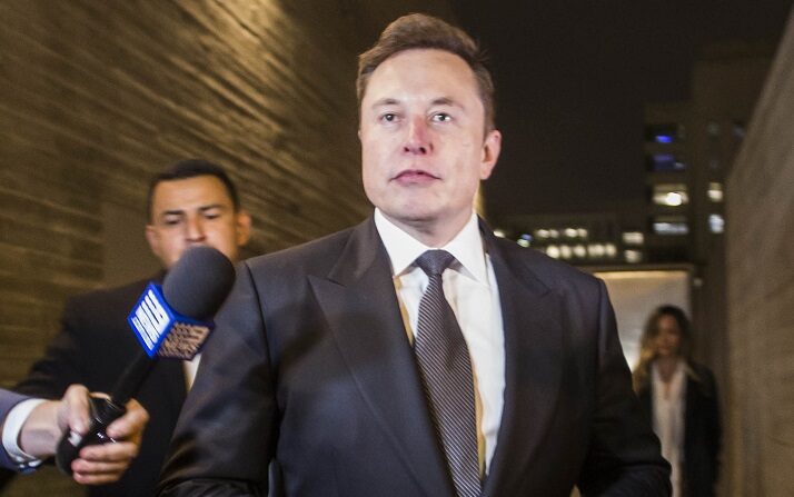 Elon Musk, director ejecutivo de Tesla Inc., en Los Ángeles el 3 de diciembre de 2019. (Apu Gomes/Getty Images)