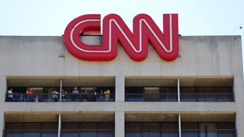 El CNN Center el 2 de mayo de 2020 en Atlanta, Georgia.(Kevin C. Cox/Getty Images)