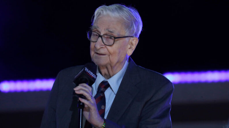 Edward O. Wilson habla en el escenario durante Global Citizen Live, Nueva York el 25 de septiembre de 2021 en la ciudad de Nueva York (EE.UU.). (John Lamparski/Getty Images)