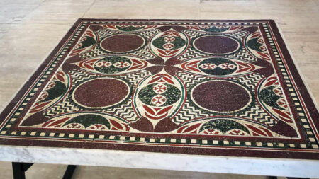 Encuentran mosaico romano perdido de 2000 años, en un apartamento de NY, y lo devuelven a museo