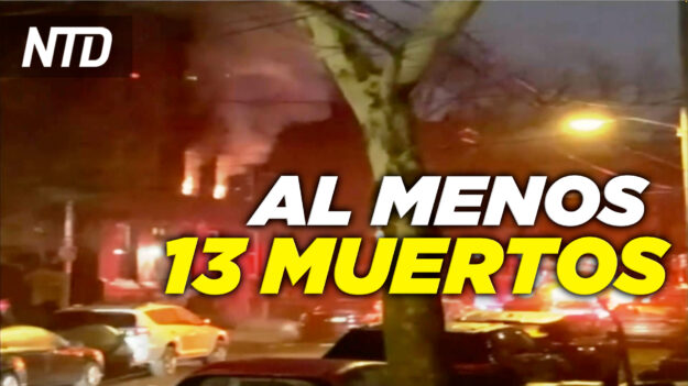 NTD Noticias: Incendio en Filadelfia deja al menos 13 muertos; NY: protestan contra proyectos de vacunación