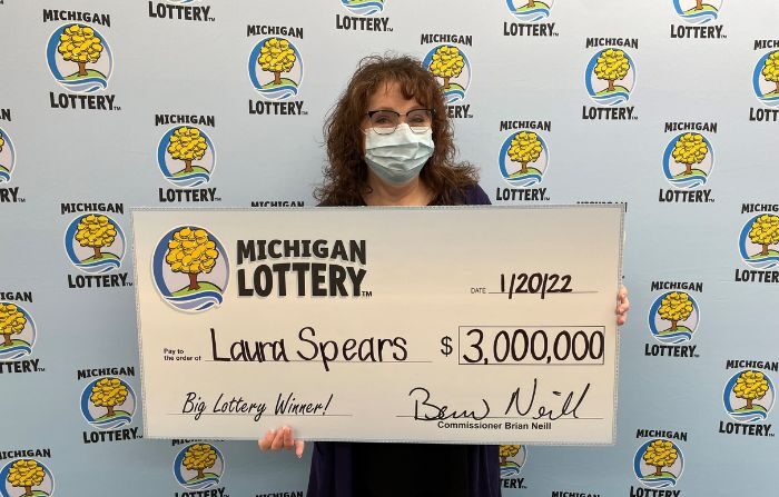 Laura Spears. (Cortesía de Michigan Lottery)