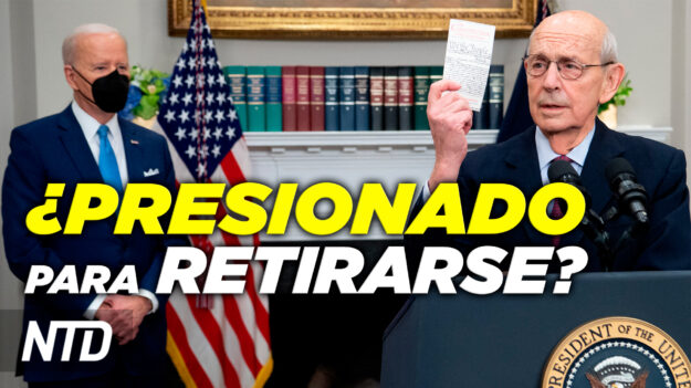 NTD Noticias: Biden elegirá juez tras jubilación de Breyer; Despiden más miembros de la Marina