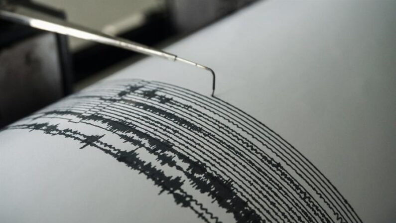 Imagen de archivo de un sismógrafo. EFE/EPA/Ammar