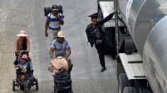 Instituto de Migración de México localiza a 69 inmigrantes que viajaban en tractocamión en Veracruz