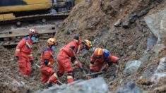 Al menos 14 fallecidos en un corrimiento de tierra en el centro de China