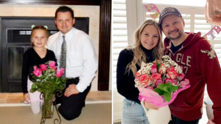Papá cariñoso regala a su hija llamada «Rose» tantas rosas como su edad en cada cumpleaños