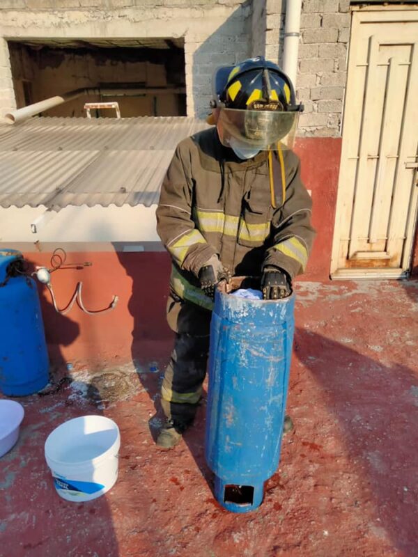 Cortesía del Cuerpo de Bomberos de la Ciudad de México