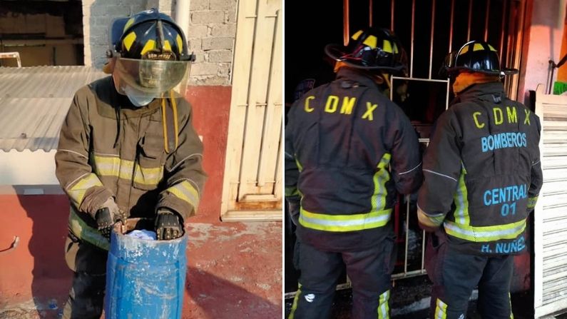 Cortesía del Cuerpo de Bomberos Ciudad de México