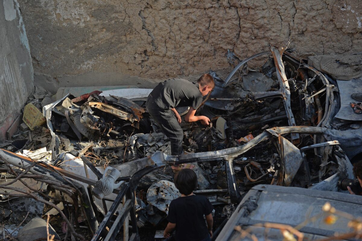 El Pentágono publica las primeras imágenes del fallido ataque aéreo de Kabul