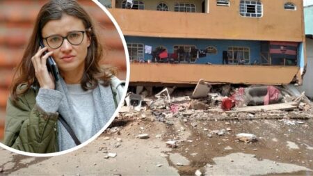Mujer alerta sobre grieta en edificio en Brasil y se desploma horas después: «Dios me avisó»