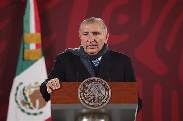 El secretario de Gobernación, Adán Augusto López, fotografía de archivo. EFE/José Méndez
