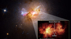 Astrónomos detectan agujero negro «dando a luz» nuevas estrellas en una galaxia, en lugar de destruirlas