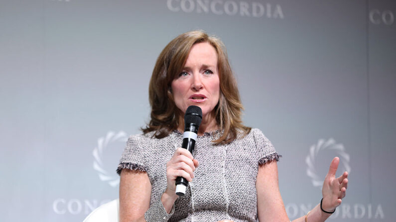 La representante de la Cámara de Estados Unidos por Nueva York, Kathleen Rice, habla en el Concordia Summit 2016 en Nueva York el 19 de septiembre de 2016.  (Ben Hider/Getty Images para Concordia Summit)