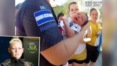 Sargento de policía salva la vida de dos bebés con días de diferencia