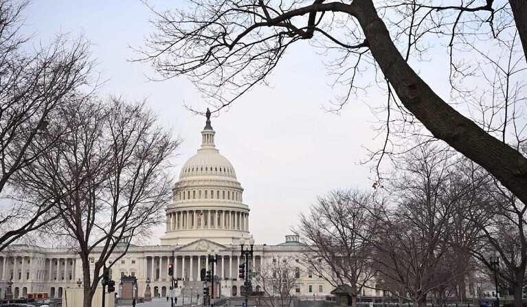 El Capitolio de Estados Unidos en Washington, el 31 de enero de 2022. (Mandel Ngan/AFP vía Getty Images)