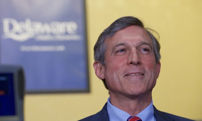El gobernador de Delaware, John Carney, en una imagen de archivo. (Mark Makela/Getty Images)