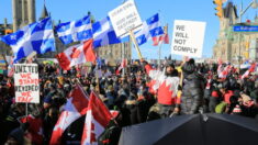 Convoy canadiense recauda $2.5 millones en GiveSendGo después de que GoFundMe retirara su campaña