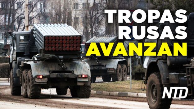 Fuerzas rusas avanzan hacia Kiev; Casa Blanca sancionará directamente a Putin