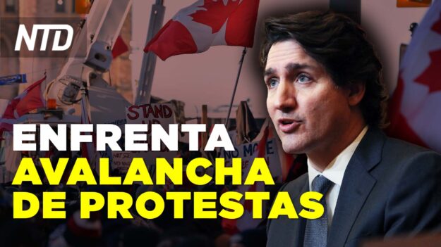 NTD Noticias: Canadá enfrenta más bloqueos de camioneros; Pelosi: multas más duras por comerciar acciones