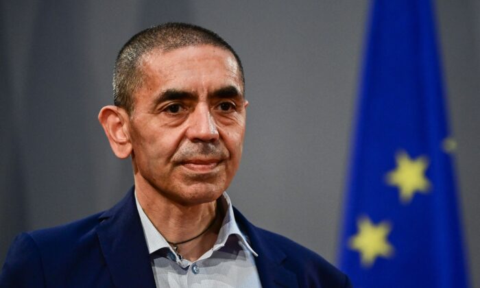 El director general de BioNTech, Ugur Sahin, en Berlín, Alemania, el 27 de agosto de 2021. (Tobias Schwarz/AFP vía Getty Images)